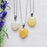 Yellow Aventurine Heart Necklace