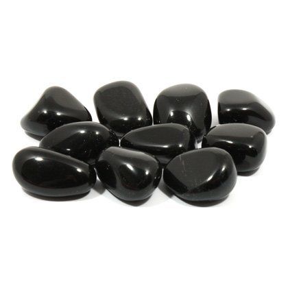 Black Obsidian Pocket Stone (I am Protected)