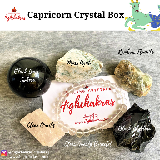 Capricorn Crystal Box