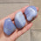 Blue Lace Tumble Stone (Anxiety Relief, Soothing, Calming)