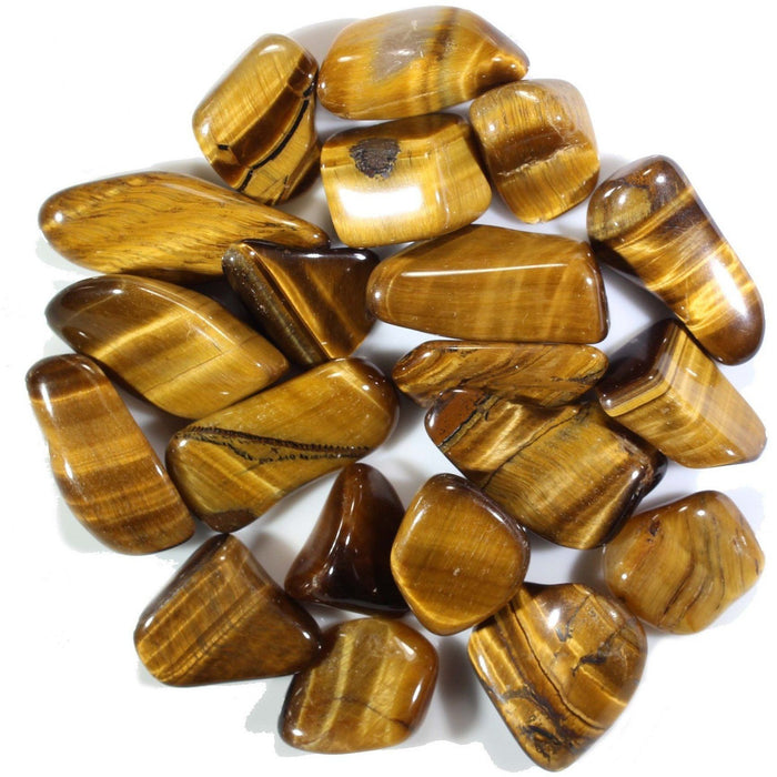 Tiger Eye Pocket Tumble (Build Courage, Attract Wealth)